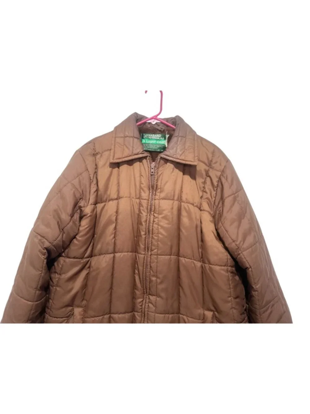 70s Haband 3 Layered Insulated Quilted Aviator Bomber Jacket Mens Medium Nylon